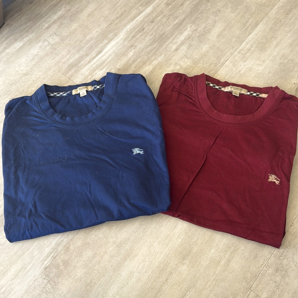 2 Burberry Short Sleeve Tees
